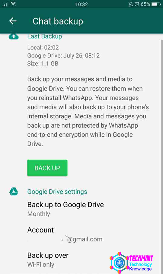 How to BackUp WhatsApp You Should Know