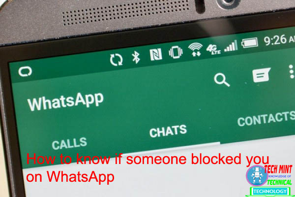 How to know if someone blocked you on WhatsApp 1