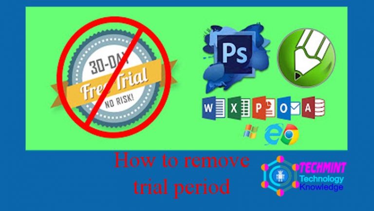 How to remove trial period from software 1