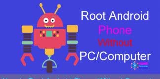 Root Android without a PC