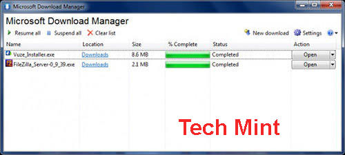 Microsoft Download Manager