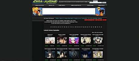 Chia-anime streaming sites