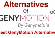 GenyMotion Alternatives