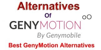 GenyMotion Alternatives