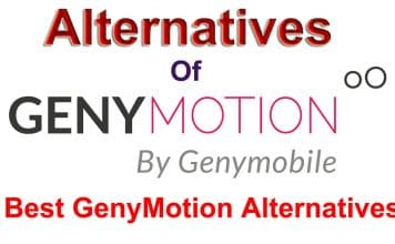 GenyMotion Alternatives