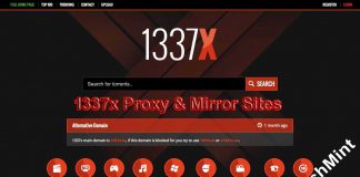 1337x Proxy & Mirror Sites