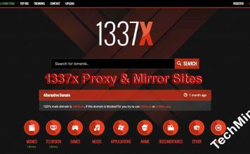 1337x Proxy & Mirror Sites