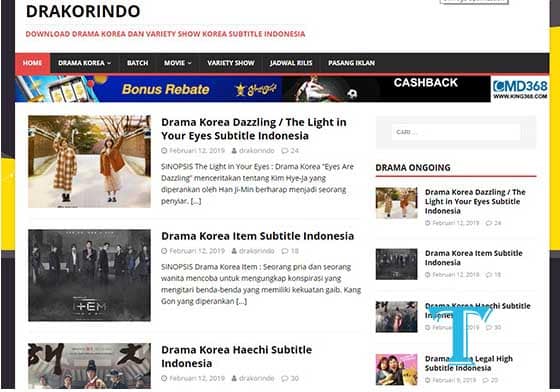 Drakorindo.cc (Most Recommended and Most Complete) Korean Drama Sites