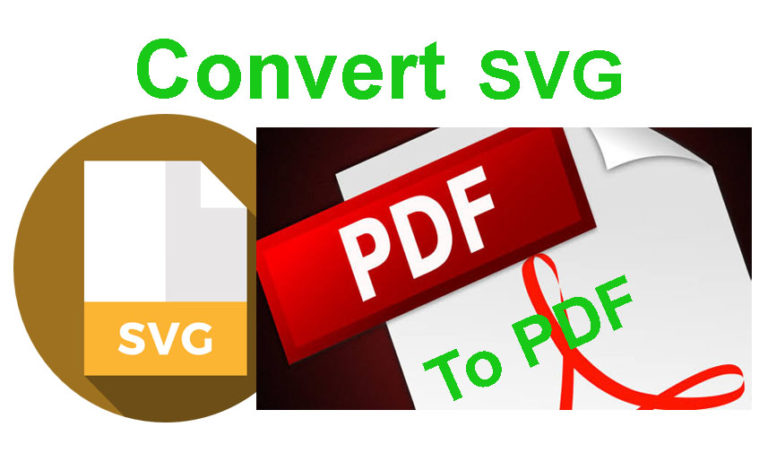 convert pdf into svg free