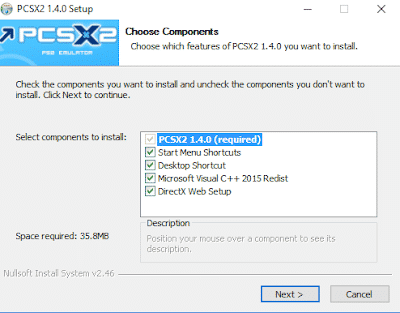 system requirements for ps2 emulator