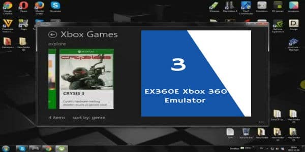 Xbox 360 EX360E Emulator