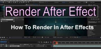 How To Render In After Effects