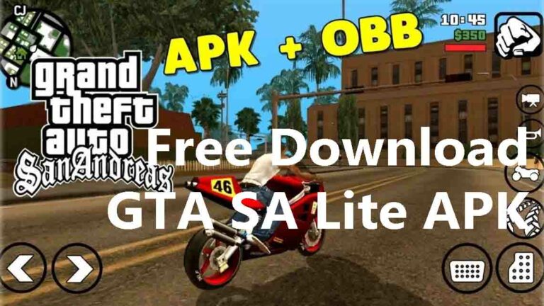 Free Download GTA SA Lite APK For Android [Mod+OBB]