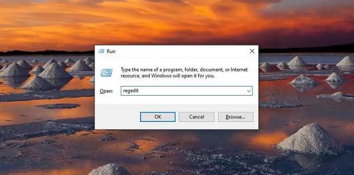 Disable past Registry Editor