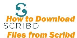 Scribd Downloader: Download Files Without Login
