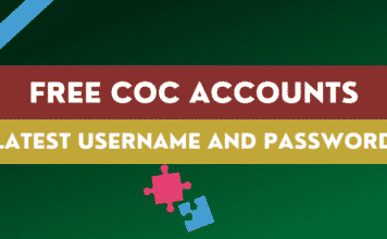 Free COC Accounts [Free Username And Password]