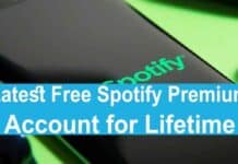 Latest Free Spotify Premium Account for Lifetime