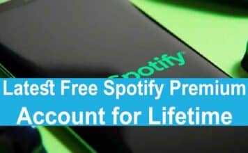 Latest Free Spotify Premium Account for Lifetime