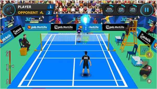 3D Pro Badminton Challenge