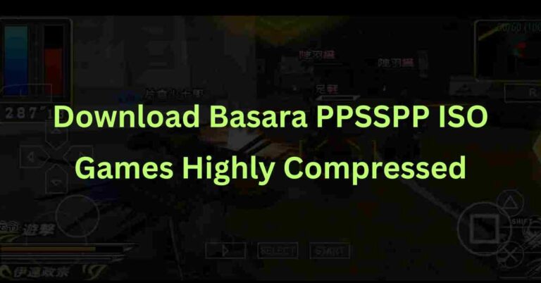Download Basara PPSSPP ISO Games Highly Compressed