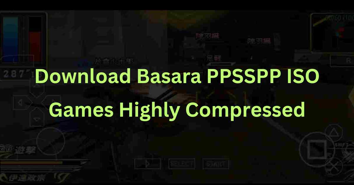 Download Basara PPSSPP ISO Games Highly Compressed