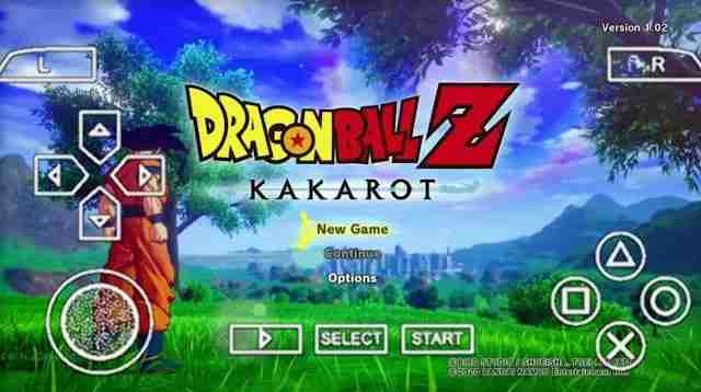 Dragon Ball Z Kakarot PS4 MOD PPSSPP