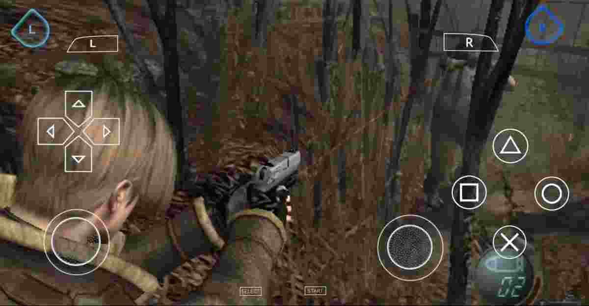 Grafik Resident Evil 4 PSP