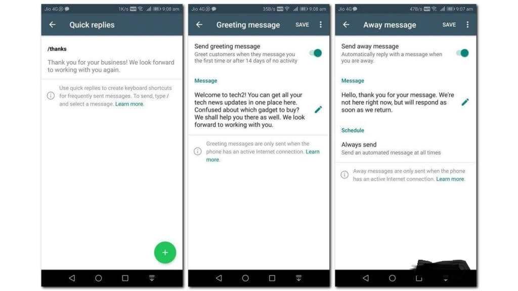 How to Activate Auto Reply on WhatsApp Business