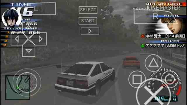 Initial D Street Stage PPSSPP
