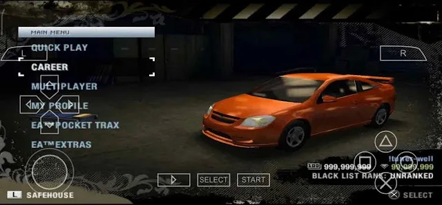 Need For Speed ​​– Most Wanted PSP