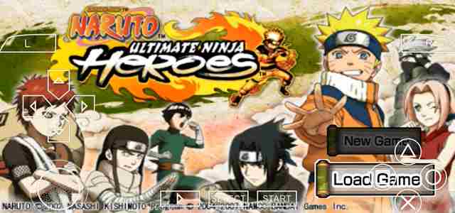 Naruto Shippuden Ultimate Ninja Heroes PPSSPP
