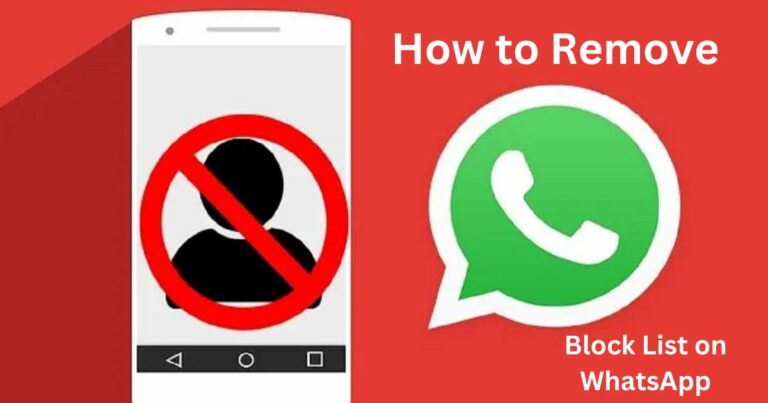 How to Remove Block List on WhatsApp on Android