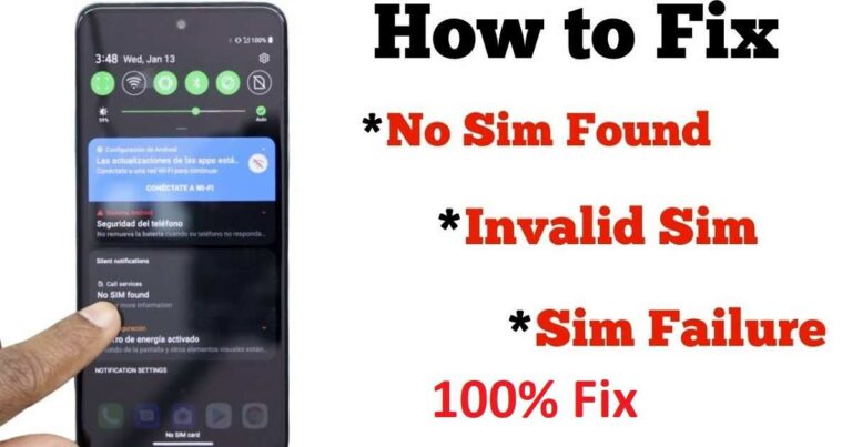 How to Solve SIM Card No Service on Android Phone