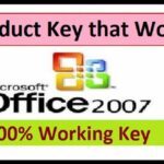 Free Microsoft Office 2007 Product Key that Works